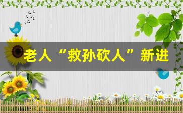 老人“救孙砍人”新进展 法院澄清 错误判决已更正